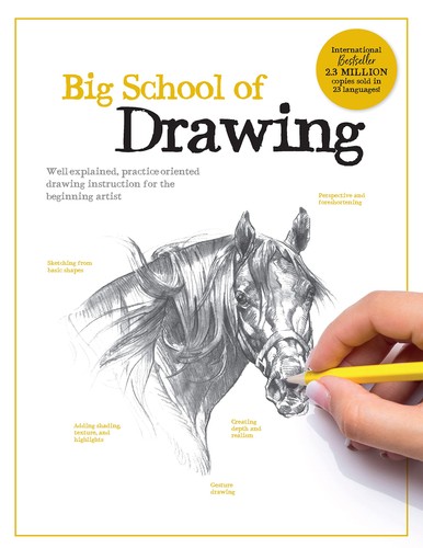 Big school drawing - school, of